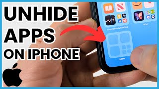 How to Unhide Apps on iPhone