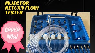 INJECTOR RETURN FLOW TESTER से कैसे रेल pressure के कोड को idenditfiy किया 1B87 1C87