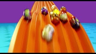 Mighty Beans Slammer Time Race Track Movement!