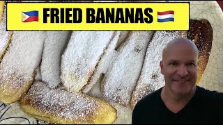FRIED BANANAS DUTCH/FILIPINO STYLE