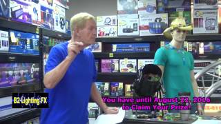 CLOSED - Winners of DJ Mini Party Strobe Lights & Comments & Chauvet Contest!