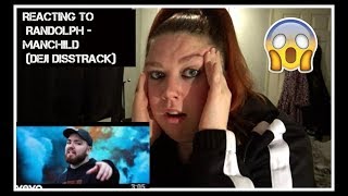 KIM REACTS TO RANDOLPH - MANCHILD (Deji Disstrack)