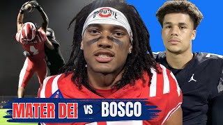 😱🔥 Mater Dei vs #1 St. John Bosco | Came Down to the Final Play 🎥 THE RIVALRY THAT NEVER MISSES!!