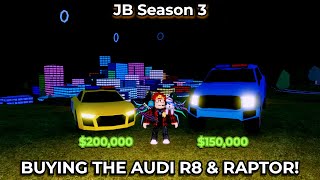 BUYING 2 VEHICLES IN ONE VIDEO! | BUYING THE JB8 & RAPTOR IN JAILBREAK! (Jailbreak 2019)