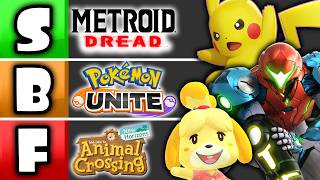 Ranking EVERY Switch Game before Switch 2