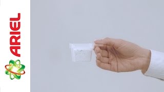 How to Dose Powder with Front Load Washing Machines - Ariel