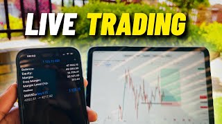 I TRIED LIVE TRADING MY $50K GFT ACC & THIS HAPPENED!!