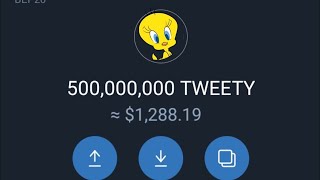 How to claim 500M Tweety Token's Airdrop IN Trust Wallet | Free Airdrop On Trust Wallet 2021