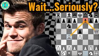 Magnus Goes For Scholar's Mate vs. 16 yo Chess Prodigies! "Infinite Disrespect!"