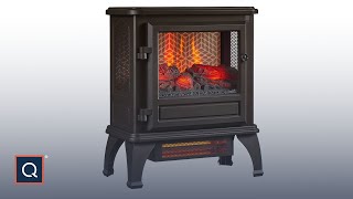 Duraflame Infrared 23" Stove Heater w/ Spectrafire 3D Color Flames | QVC