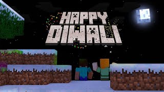 CELEBRATING DIWALI IN MINECRAFT | AK GAMING