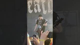 One minute of Tom G Warrior’s Hellhammer set from Maryland Deathfest