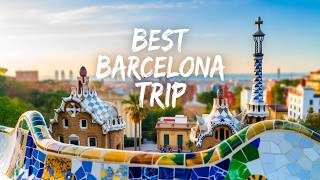 🇪🇸 Top 5 Must-See Attractions in Barcelona | The Ultimate Summer Travel Guide ☀️🏰