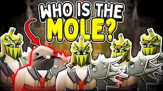 One of these RuneScape players doesn't belong...