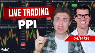 LIVE Trading PPI Gold, Nasdaq, Forex | A1 Trading Show