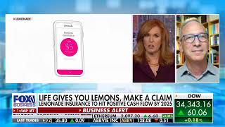 Fox Business on LMND's Q3 '23 "Unbelievable moves on so many levels"