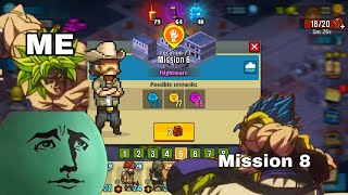 Dead ahead Trying to clear mission 8. (I fail horribly.)
