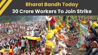Bharat Bandh News: Trade Unions, SKM Launch Protest Against Labour Codes And India-US Deal