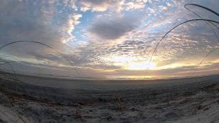 Time lapse Sunrise Východ Slnka Jacksonville Beach Neptune Beach Florida
