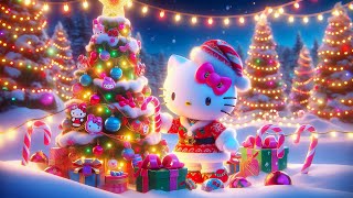 Instant Sleep with Hello Kitty🎀 Relieve Stress, Anxiety & Depression for Peaceful Christmas Nights❄️