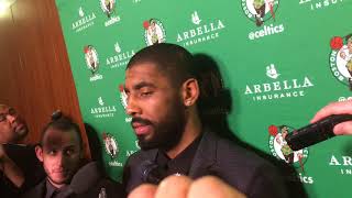 Kyrie Irving describes what happened during Boston Celtics' recent team meeting