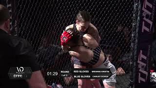 CHOSEN FEW FIGHTING CHAMPIONSHIP 28 Carly Ochoa vs Brianna Kristin