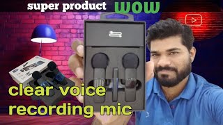 Voice Mic  Unboxing and Review #best wireless microphone