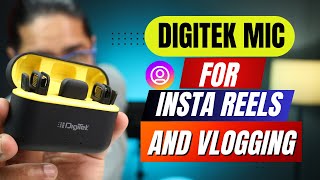 Best Wireless Microphone for Vlogging | Digitek DWM-103 Mic Review & Sound Test