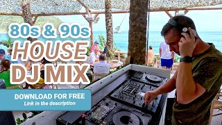 80s 90s Hits House Mix DJ Set 🔥 Sesión versiones House Hits 80s 90s