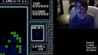 13 year old get Tetris First Ever World Record!