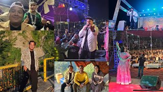 @InderArya  and @KhushiJoshiofficial    live show Ghatotkach Mahotsav ( Champawat )❤️❤️🤟🤟