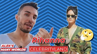 I met Rihanna and she did WHAT!?🤔 - #Celebrityland #AleksManyWorlds (2021)