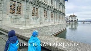 SPRING IN ZÜRICH, SWITZERLAND 2025 | 4K Walking Tour | Bahnhofstrasse, Old town & Best Gelato!