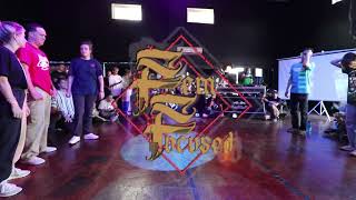 FEM FOCUS - Top 8 - Eggs & A Side Of Breakin'  vs Bgirl Lillz & Bboy Bobby