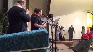 Worship set at Kehilat Ariel (Blessing, O Come Emmanuel, Chazak, Great Things)- The Trees will Know