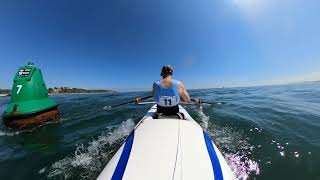 British Rowing Offshore Champs '21, Exmouth. Mens Solo Compilation