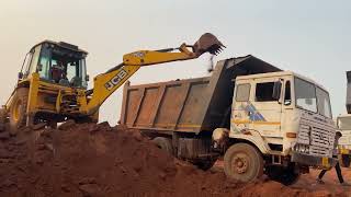 New 3DX Plus JCB Loading Murum Tow Tata 2518 Truck | JCB Loading Video