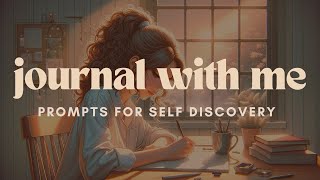 Journaling Prompts for Self Discovery | Guided Journal Writing with Calming Lofi Music