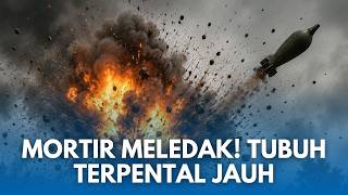 MORTIR MELEDAK! Tubuh Renta Pria Bandung Barat Terpental hingga ke Kolong Rumah