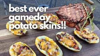 Pulled Beef Potato Skins | INKBIRD Review | Uncle Steve's Shake
