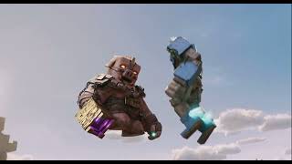 Swiftness Golem Kills The Great Hog HD Quality — A Minecraft Movie
