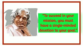 Motivational Quotes of APJ Abdul Kalam||Motivational thoughts.