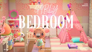 Girly Bedroom | Upbeat Folk | Work & Study Music | ACNH Ambiance