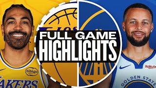 LAKERS at WARRIORS | FULL GAME HIGHLIGHTS | October 5, 2025