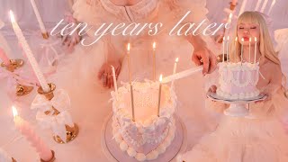 my 10 year youtube anniversary: healing, burnout & starting over 📔✏️🌸