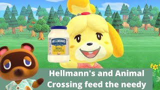 Animal Crossing feeds the needy...thanks to mayonnaise?!