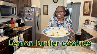 Zesty Delights : Lip Smacking Lemon Butter Cookies | Lemon Dessert | @cookingsemi-homemadewithjoyce