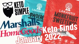 Marshalls & HomeGoods Keto Finds January 2022 - LaKanto Swetteners, Cookies, Baking Mixes