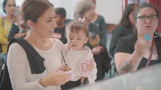 POPS Artisanal Creamery Re Branding Grand Opening Coconut Ice Cream Shop