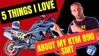 5 things I love about my KTM 890 SMT